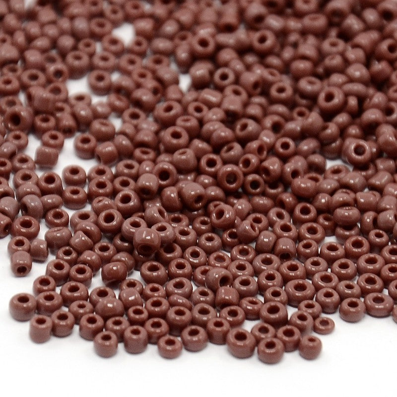Brown - 12/0 Opaque (50g) - Seed Beads