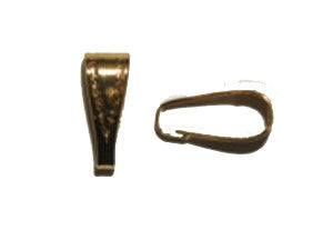 Gold Pendant Bail Qty: 20