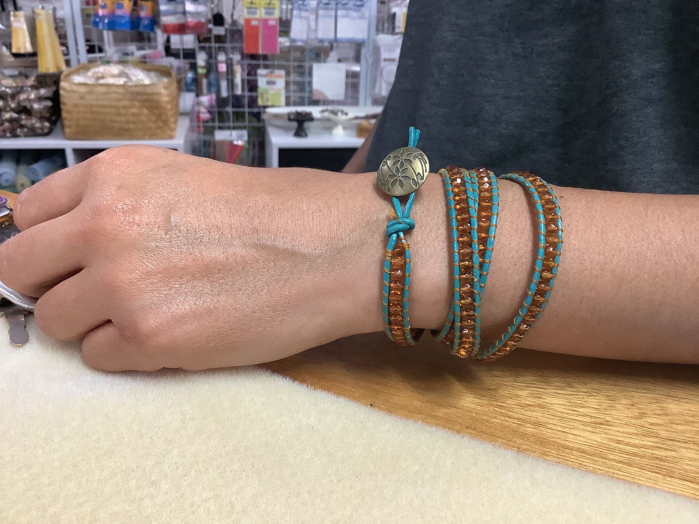 Wrap (5-6 wraps) Bracelet Pattern