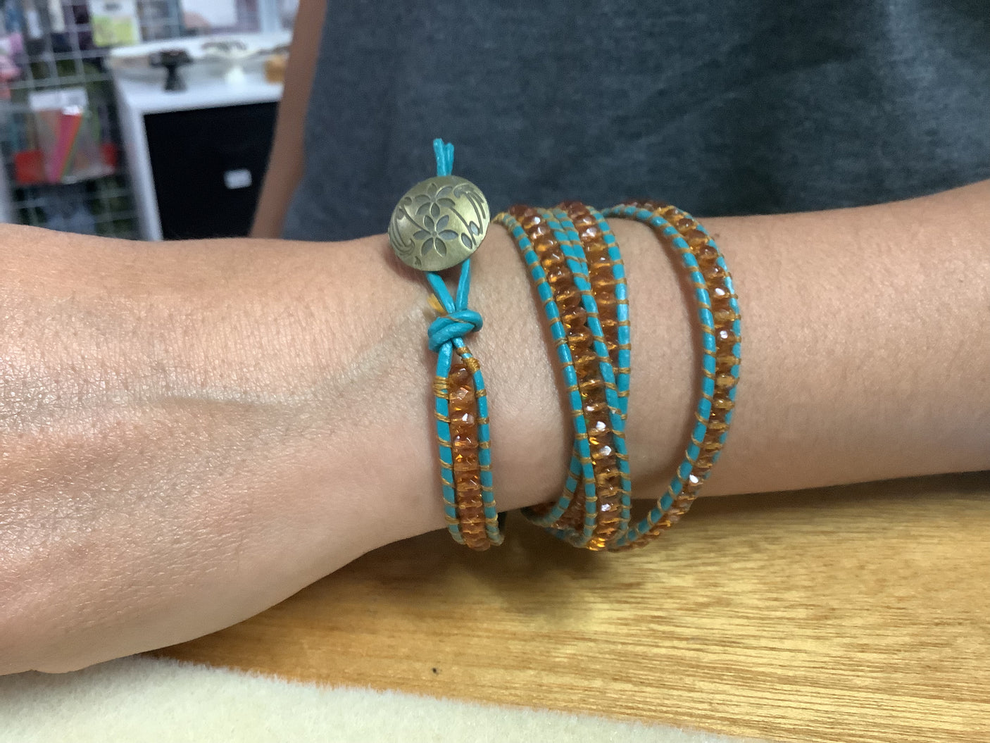 Wrap (5-6 wraps) Bracelet Pattern