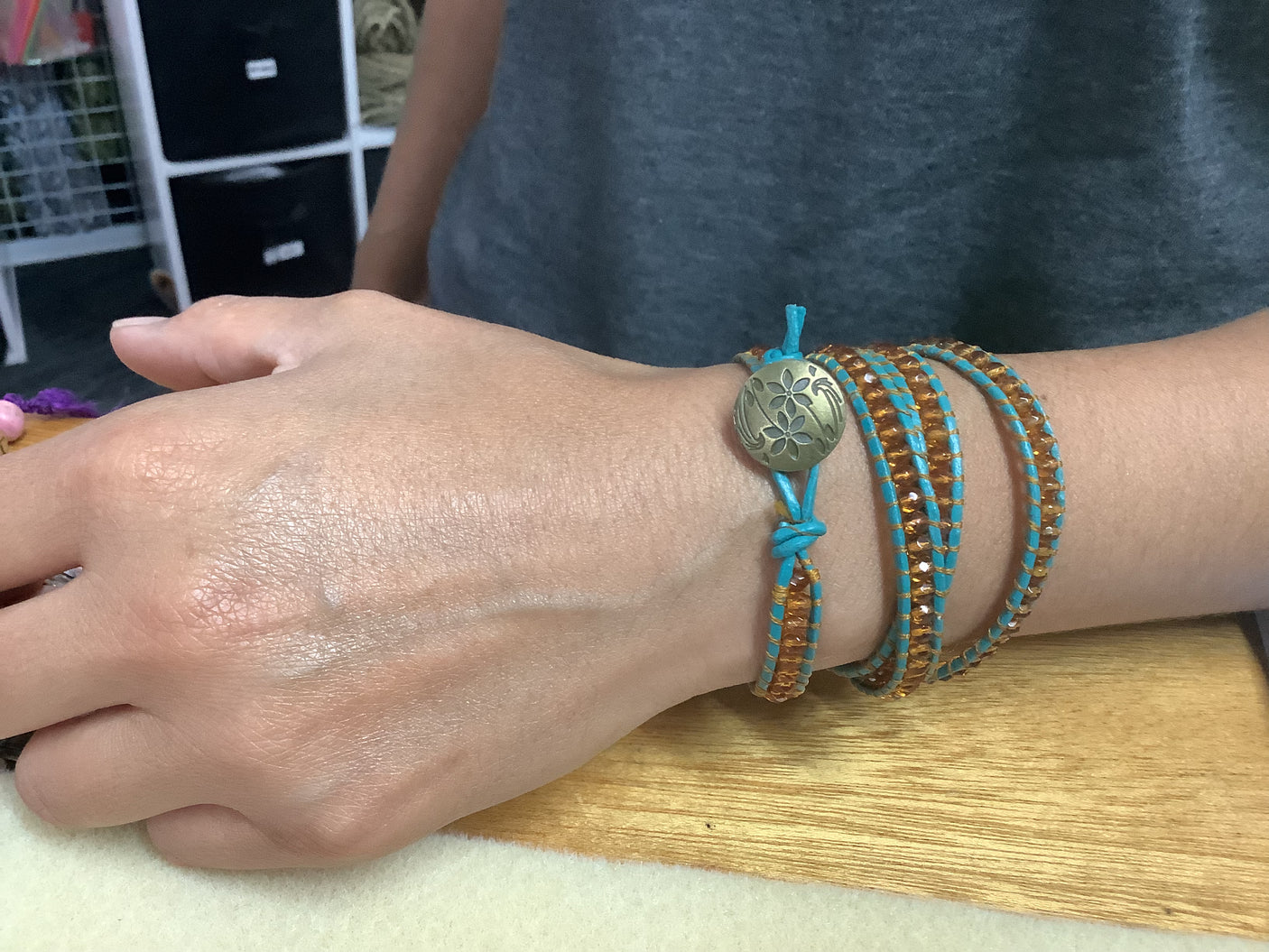 Wrap (5-6 wraps) Bracelet Pattern