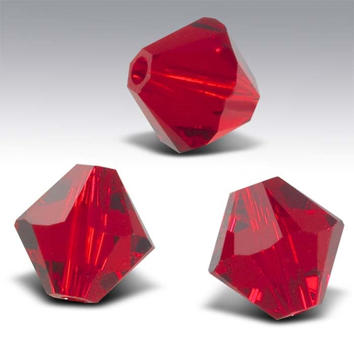 6mm Bicone Swarovski Crystal Beads (10 beads)