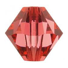 4mm Bicone Swarovski Crystal Beads (10 beads)