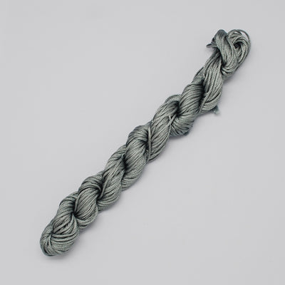Grey (20m) 1mm Braided Thread