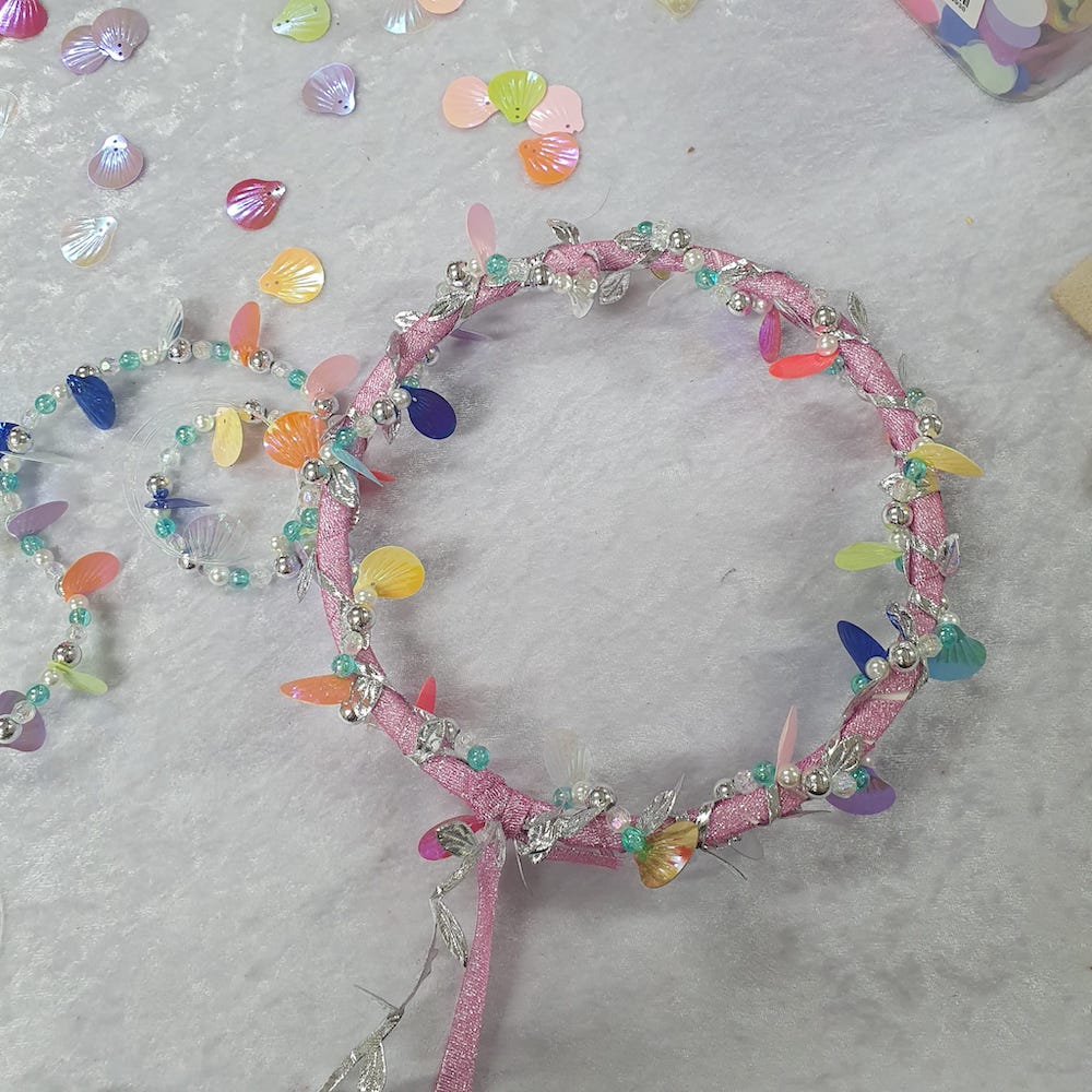 Magical Mermaid Headband Kit - Pastels
