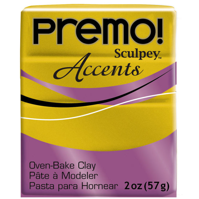 Antique Gold (57g) - Premo! Sculpey Polymer Clay