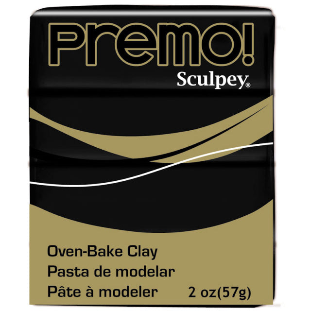 Black (57g) - Premo! Sculpey Polymer Clay
