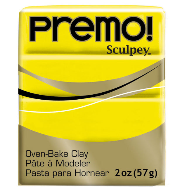 Cadmium Yellow (57g) - Premo! Sculpey Polymer Clay