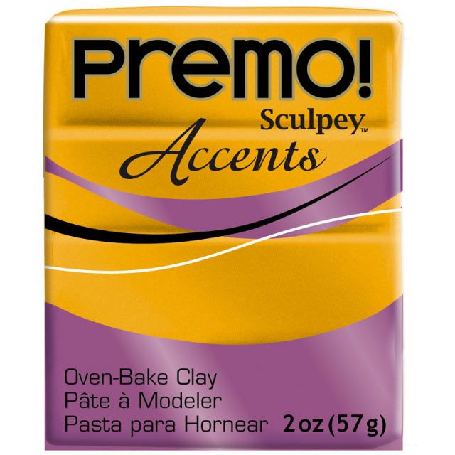 Gold (57g) - Premo! Sculpey Polymer Clay