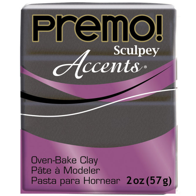 Graphite Pearl (57g) - Premo! Sculpey Polymer Clay