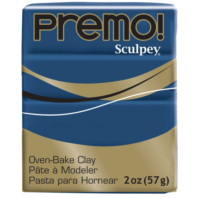 Navy Blue (57g) - Premo! Sculpey Polymer Clay