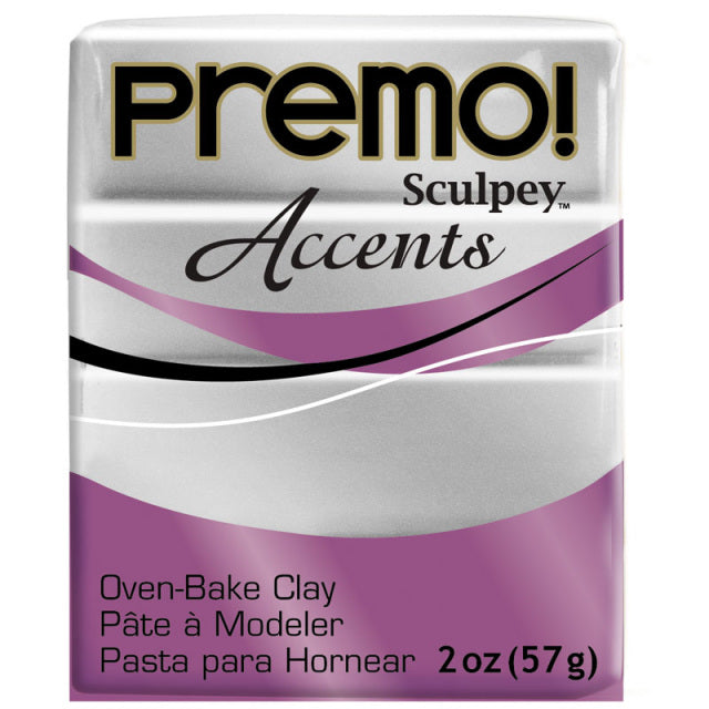 Silver (57g) - Premo! Sculpey Polymer Clay