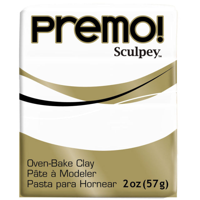 White (57g) - Premo! Sculpey Polymer Clay