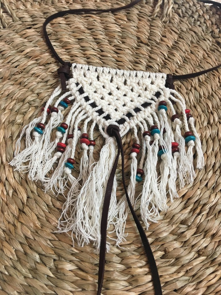 Boho Macrame Necklace Pattern
