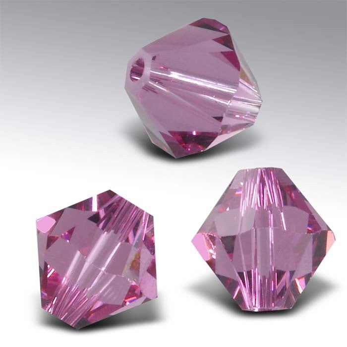 4mm Bicone Swarovski Crystal Beads (10 beads)
