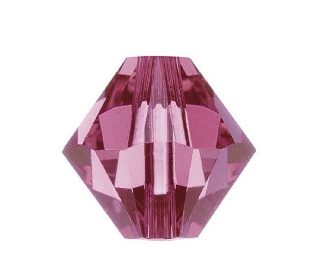 4mm Bicone Swarovski Crystal Beads (10 beads)