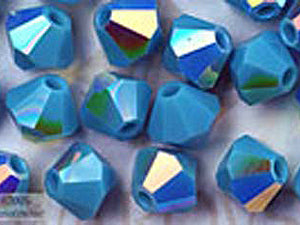 4mm Bicone Swarovski Crystal Beads (10 beads)