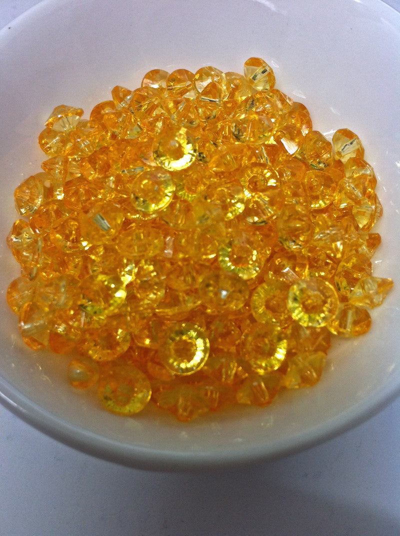 Rondelle Acrylic Beads 6x4mm (100)