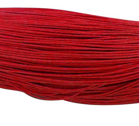 Waxed String  Waxed Polyester Cord Wax Cotton Cord Waxed Thread for  Bracelets Necklace Jewelry Making Friendship Bracelet,red 