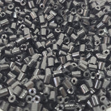 Black - (2-cut) 2mm Opaque (50g) - Bugle Seed Beads