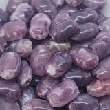 10x7mm Rice Chip Gemstone Look Beads (50) - Amethyst - Bead Shack