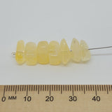 12mm Chip (50) - Citrine - Gemstone Look Vintage Lucite Beads