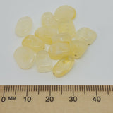 12mm Chip (50) - Citrine - Gemstone Look Vintage Lucite Beads