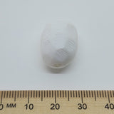 22x16mm Oval Vintage Lucite Beads (10) - White