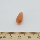 20mm Teardrop (25) - Carnelian - Gemstone Look Vintage Lucite Beads
