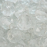 8mm Fire Polish (1,000) - Crystal Transparent - Vintage Czech Glass Beads