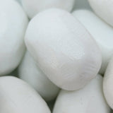 22x16mm Oval Vintage Lucite Beads (10) - White