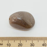 23.5x18 Nugget (10) - Mocha - Bakelite Vintage Beads