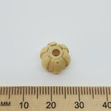 10x11mm Onion (25) - Cream - Vintage Lucite Beads