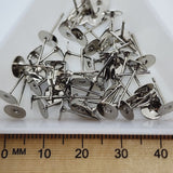 6mm Glue-On Studs (20) - Nickel