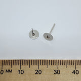 6mm Glue-On Studs (20) - Nickel