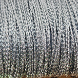 Silver (10m) - 1mm Metallic Cord