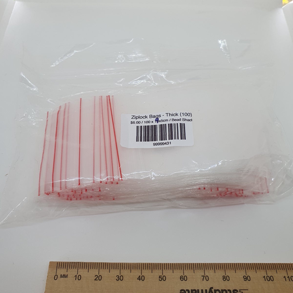 Ziplock Bags - Thick (100) - Medium