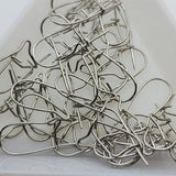 13mm Kidney Ear Wires (50) - Nickel