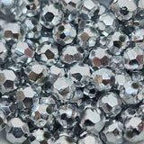 6mm Faceted Beads (500) - Silver