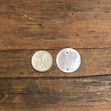 2-Hole 2cm Capiz Shells (25) - White