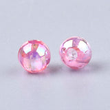 8mm Beads (50) - Mixed Colour AB