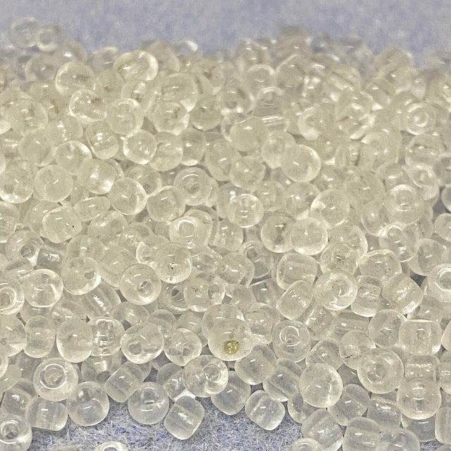 Crystal - 6/0 Transparent (50g) - Seed Beads - Bead Shack