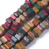 8mm Square Heishi Beads (1 Strand) - Coconut - Colours