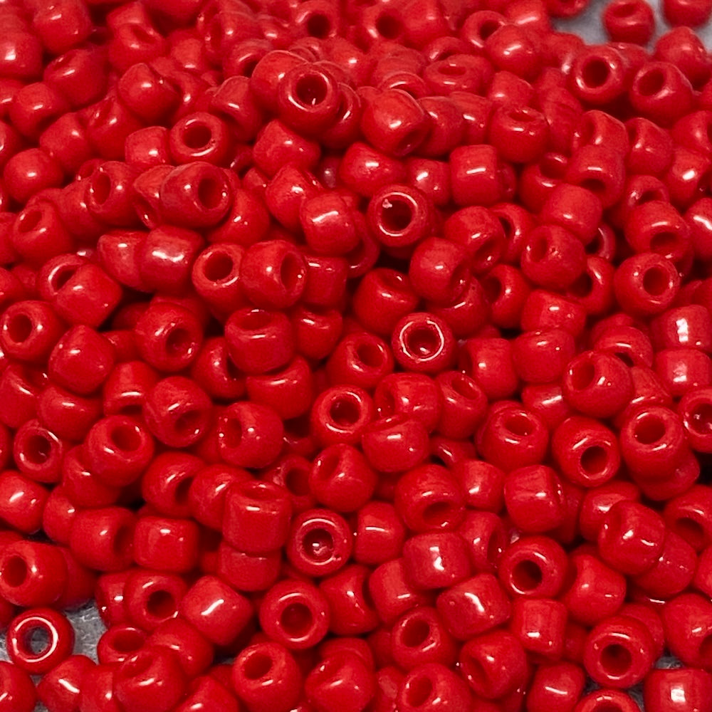 8/0 (#735) Red Opaque - 22g Tube