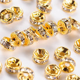 5mm Diamante Rondelles (20) - Gold