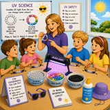 UV Sun Protection Discovery Kit (makes 50 Bracelets) - Teacher Resources - Bead Shack