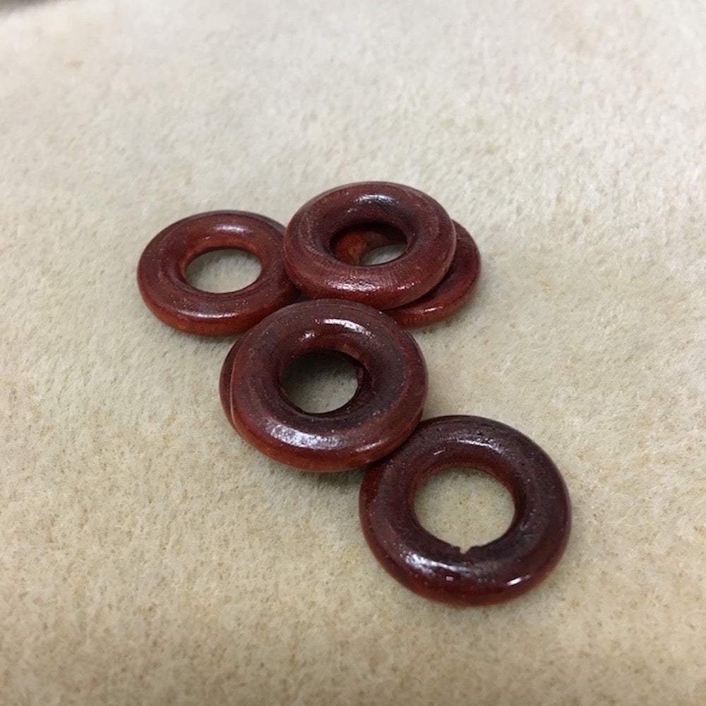 22mm Wood Rings (25) - Dark