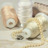 Silk Thread - ECRU .4mm (10m)