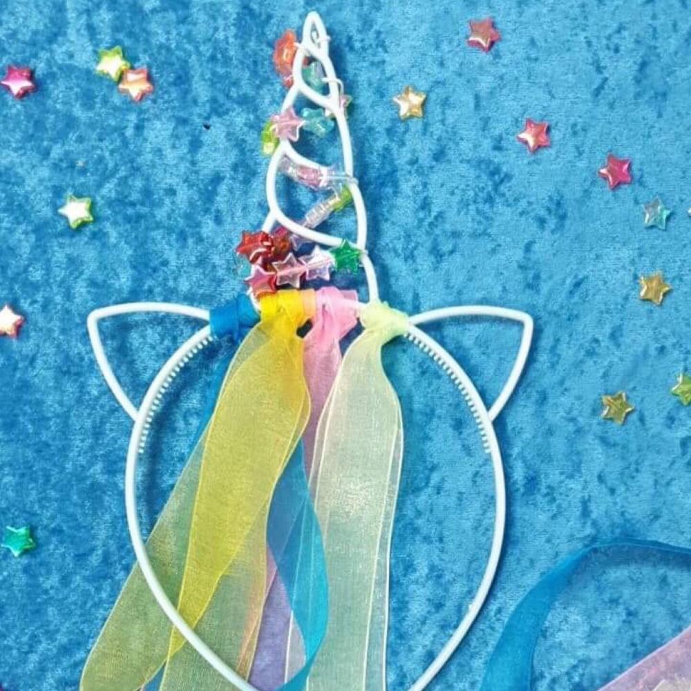 Rainbow Unicorn Headband Kit