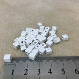 5mm Cube Wood Beads (50) - Mixed